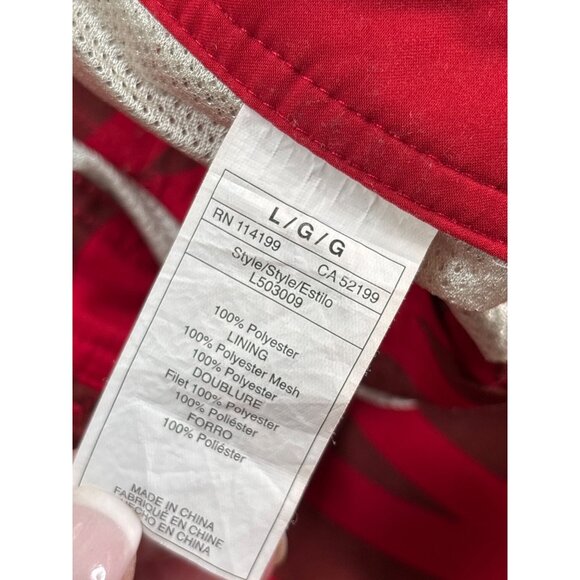 Quicksilver Men's Red Hawaiin Board Shorts L - Picture 8 of 12